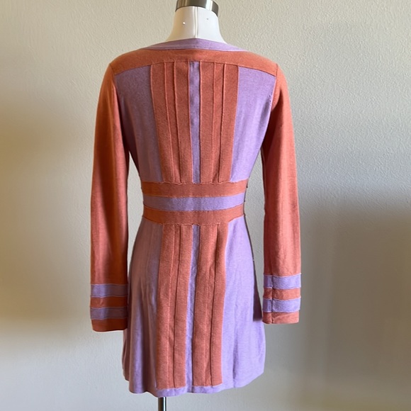 Plenty by Tracy Reese Color-block long cardigan - Picture 3 of 9